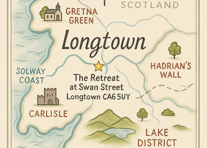 Apartamento Borders Retreat, Cosy 1 Bed Flat - 3miles From M6 Jct45 - Near A75, Gretna & Carlisle Longtown (Cumbria)