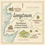 Apartmán Borders Retreat, Cosy 1 Bed Flat - 3miles From M6 Jct45 - Near A75, Gretna & Carlisle Longtown (Cumbria)